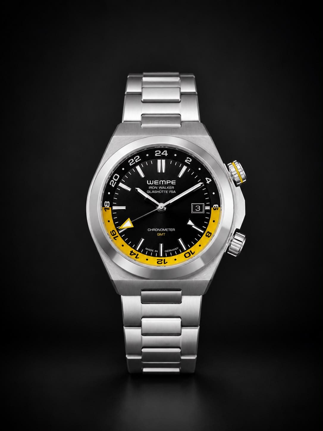 Wempe Iron Walker GMT 50 Jahre Stuttgart Bild 1