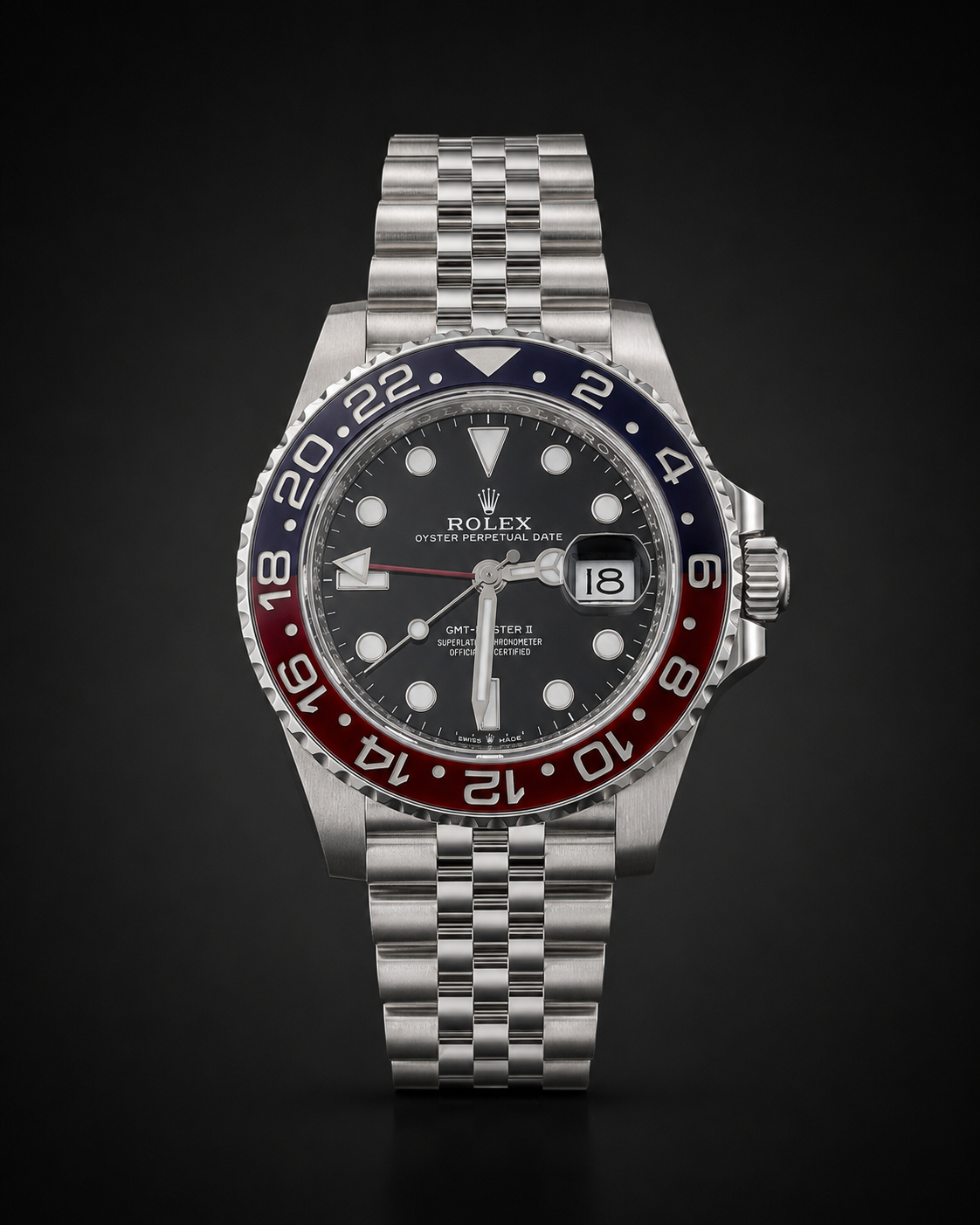 Rolex GMT Master II Pepsi 126710blro